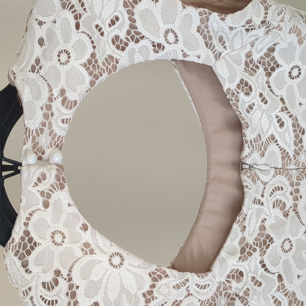 Marciano Cherisse white lace midi dress - Picture 4 of 7